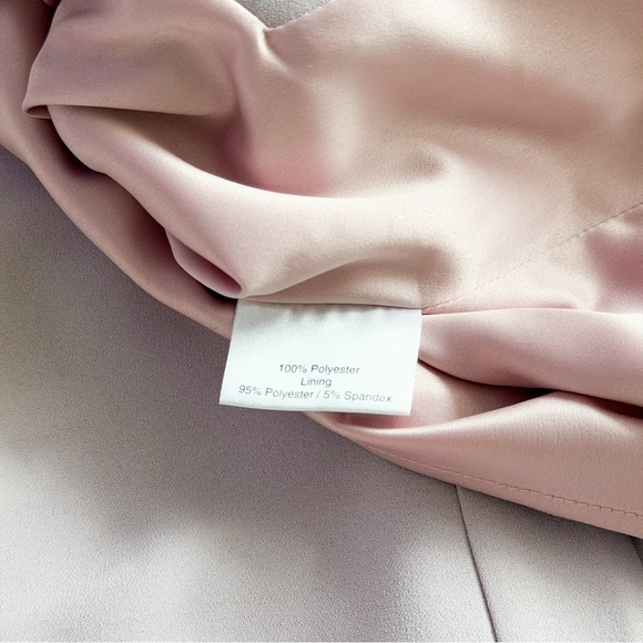 Rachel Parcell Cascade Sheath Midi Dress Pale Sweet Lilac Lavender Medium - Picture 11 of 11